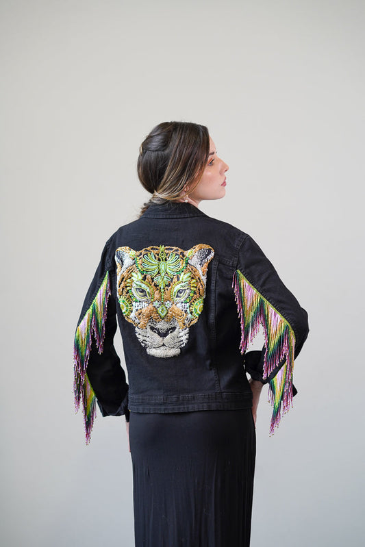 Jaguar Wing Fringed Jacket